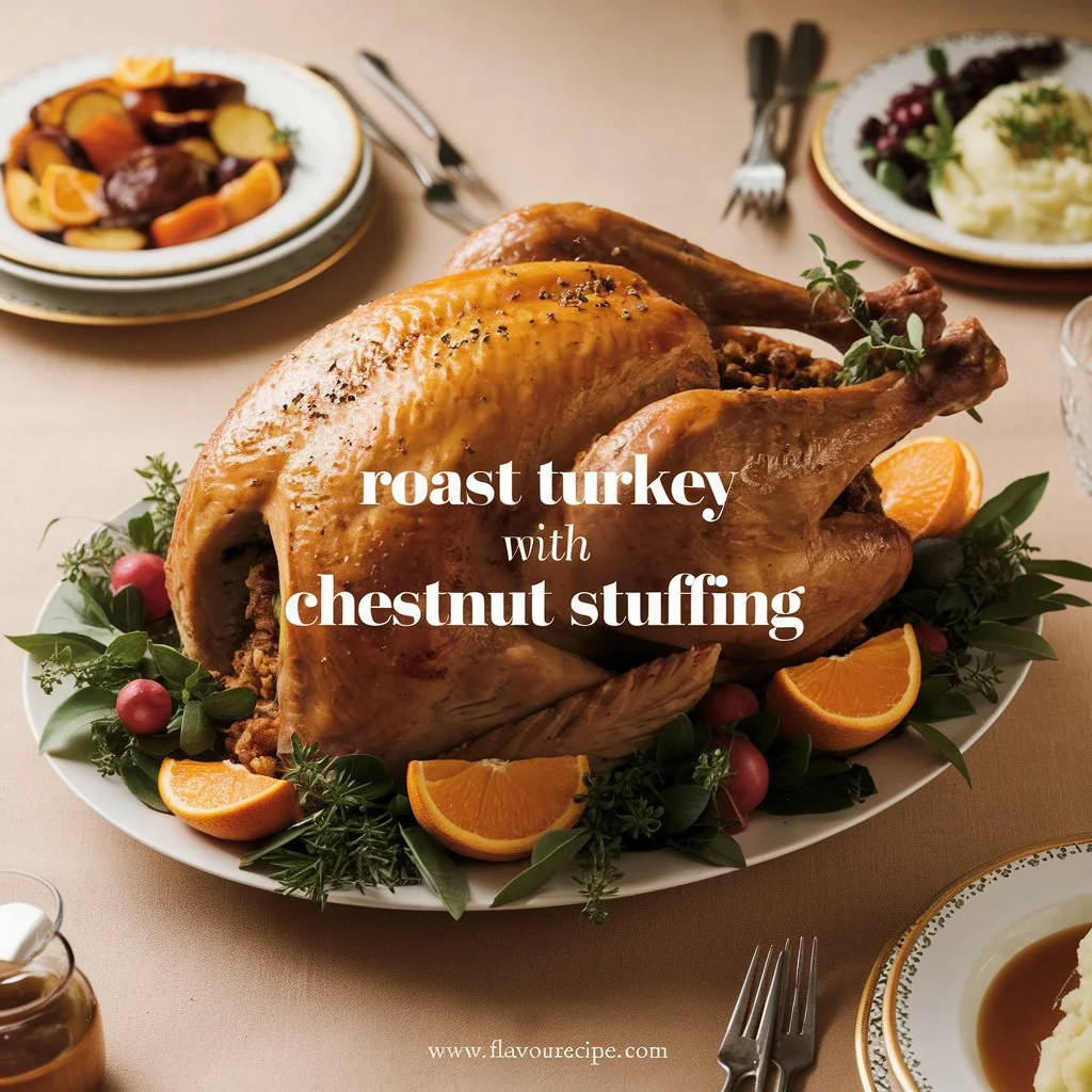 Perfect Turkey with Chestnut Stuffing: Holiday Recipe