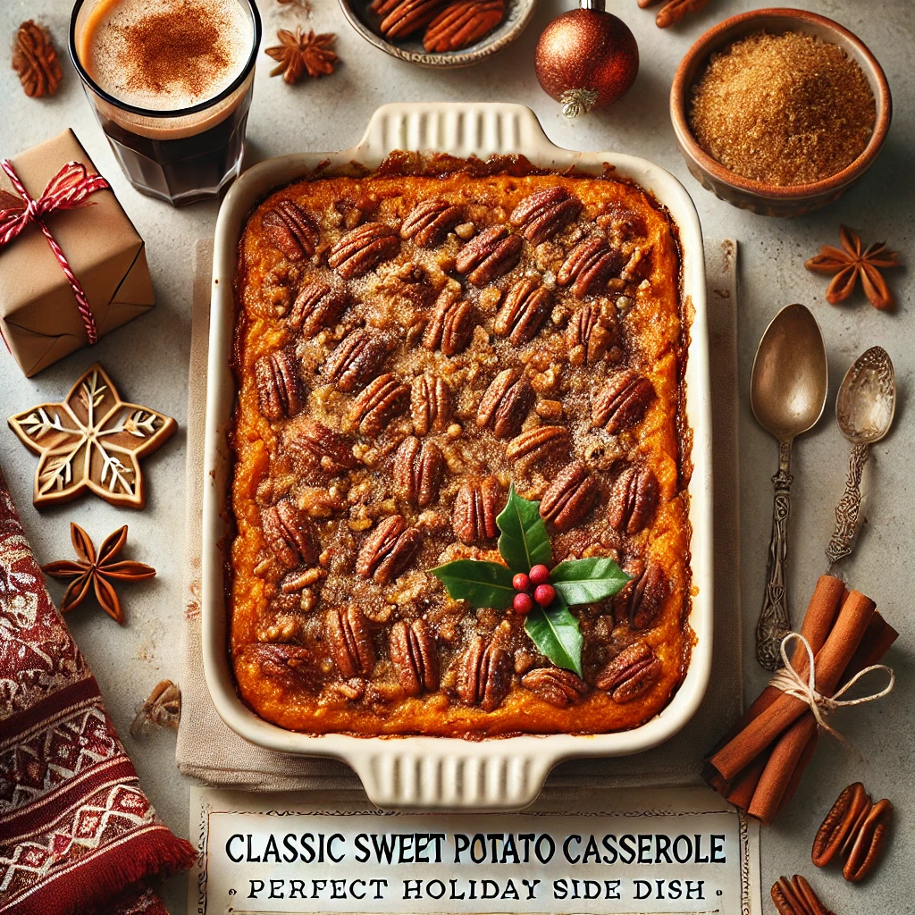 Classic Sweet Potato Casserole: Perfect Holiday Side Dish