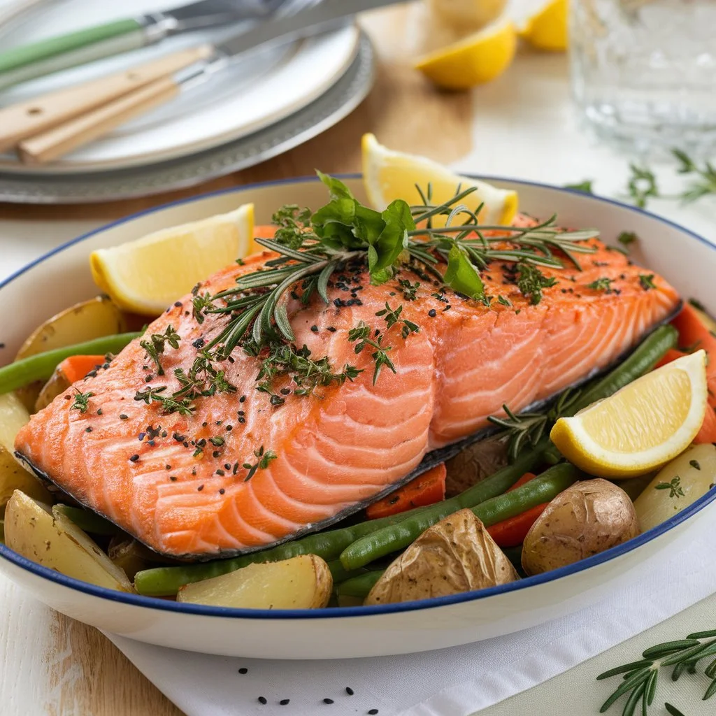 Easy Herb-Crusted Salmon Recipe for Christmas Dinner