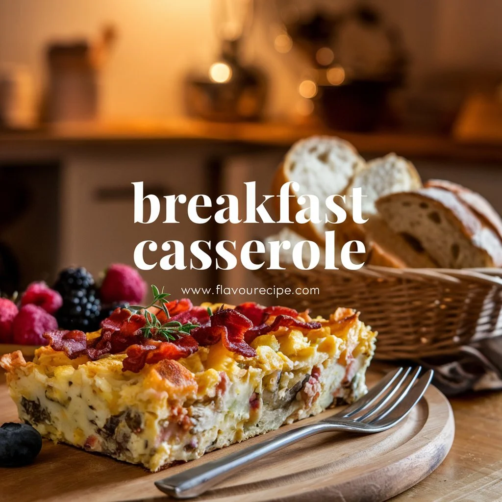 Cheesy Breakfast Casserole: A Hearty Morning Delight