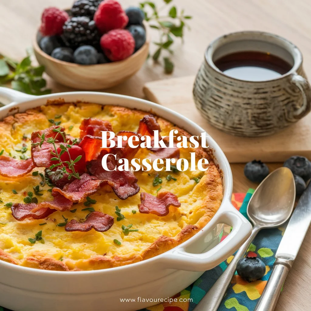 Cheesy Breakfast Casserole: A Hearty Morning Delight