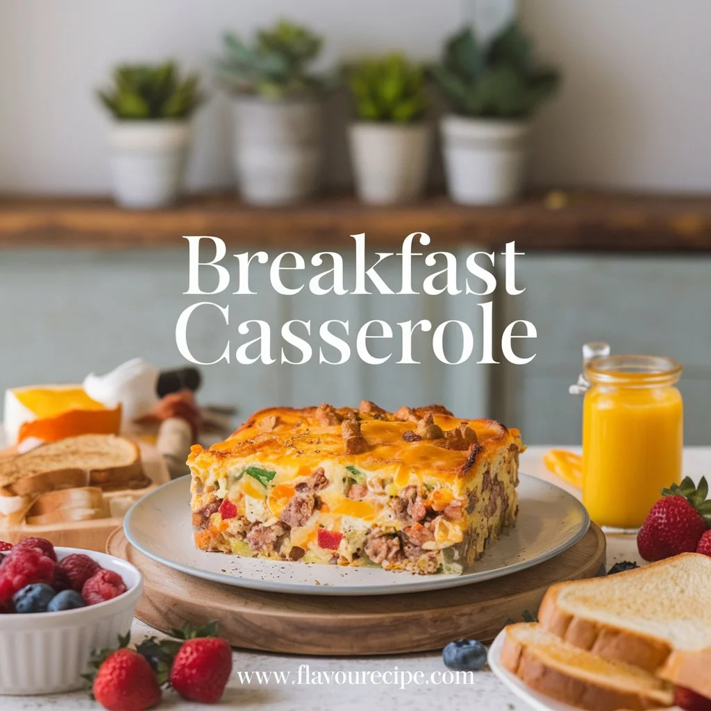 Cheesy Breakfast Casserole: A Hearty Morning Delight