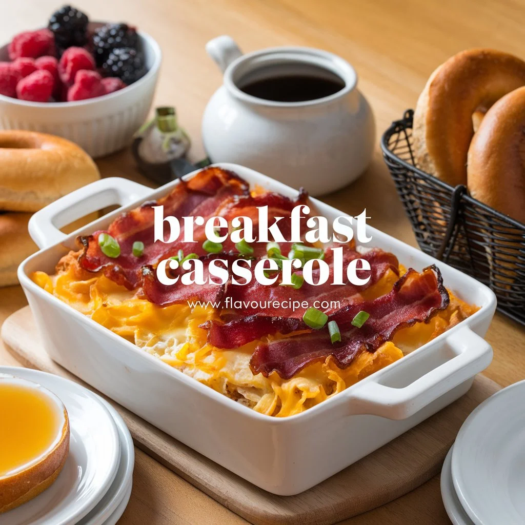 Cheesy Breakfast Casserole: A Hearty Morning Delight