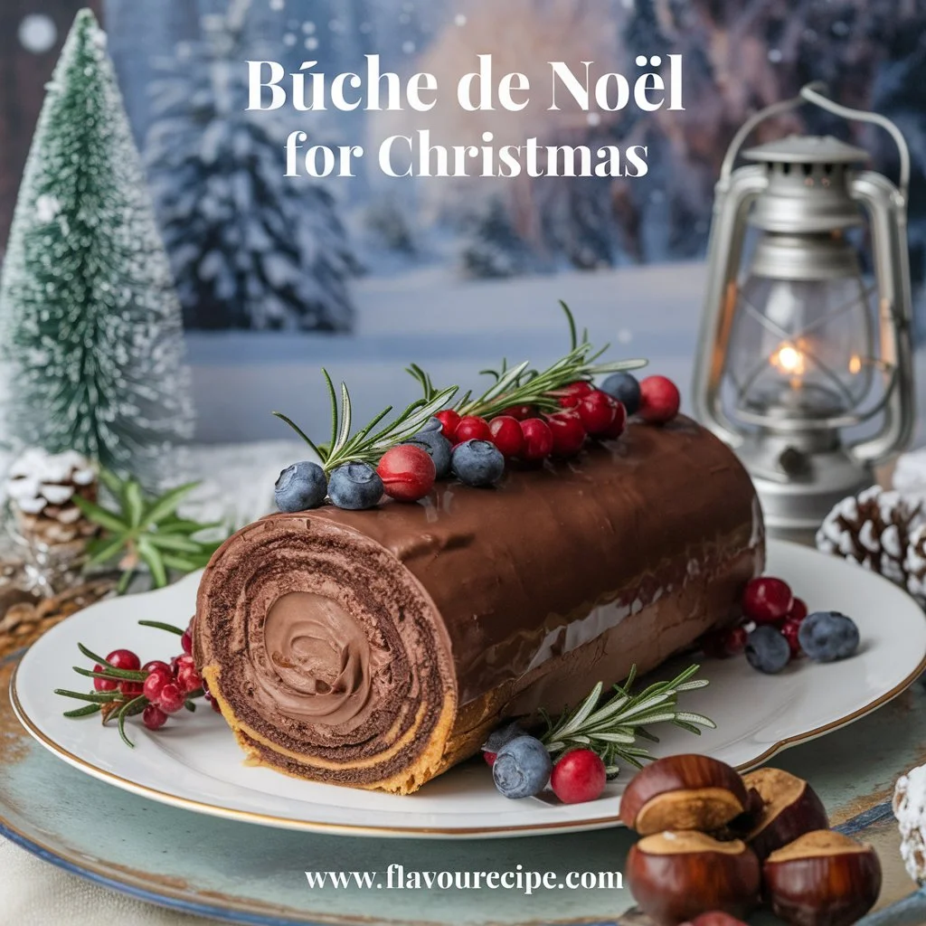 Learn how to create a Traditional Bûche de Noël recipe for a festive Christmas dessert How to make a classic French yule log cake with rich chocolate and cream filling for your holiday table