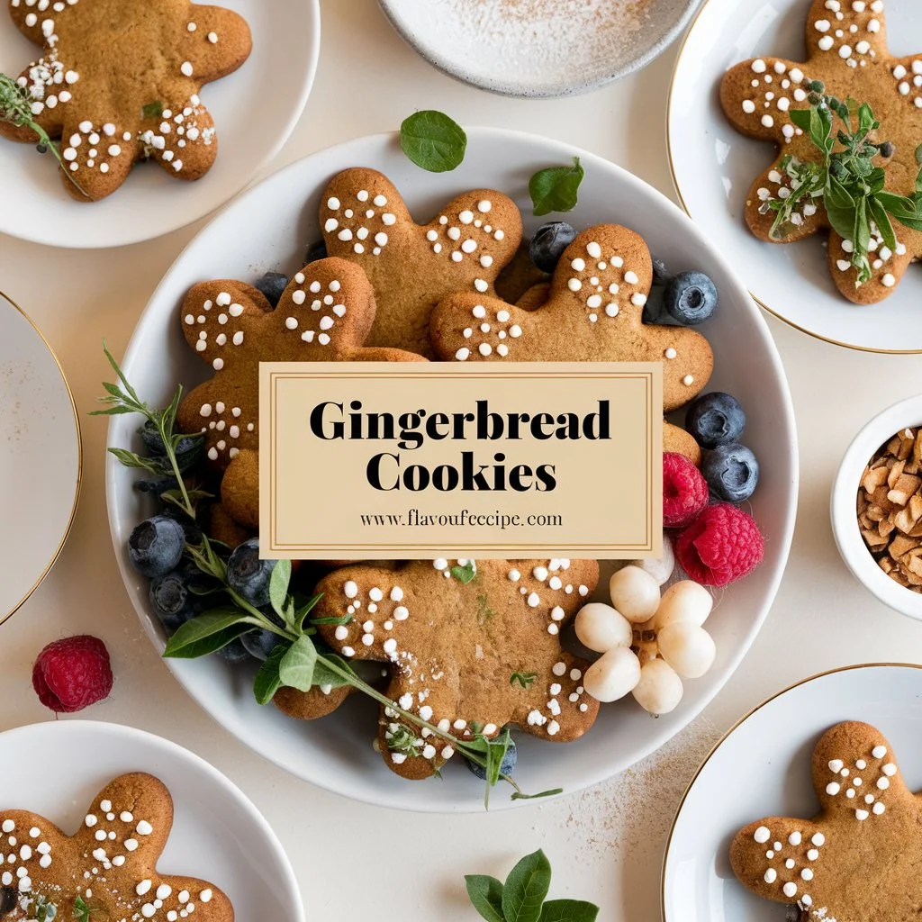 Easy Holiday Gingerbread Cookies: Homemade Spiced Recipe