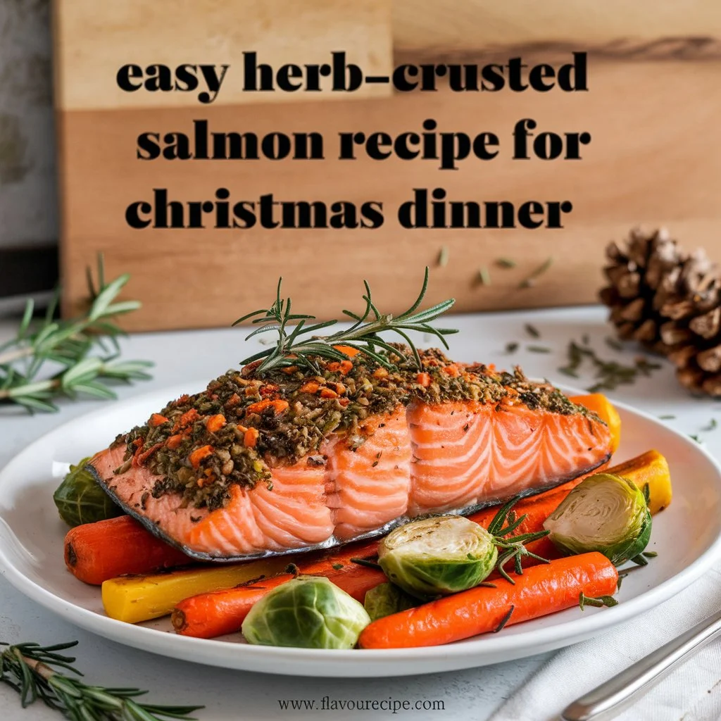 Easy Herb-Crusted Salmon Recipe for Christmas Dinner