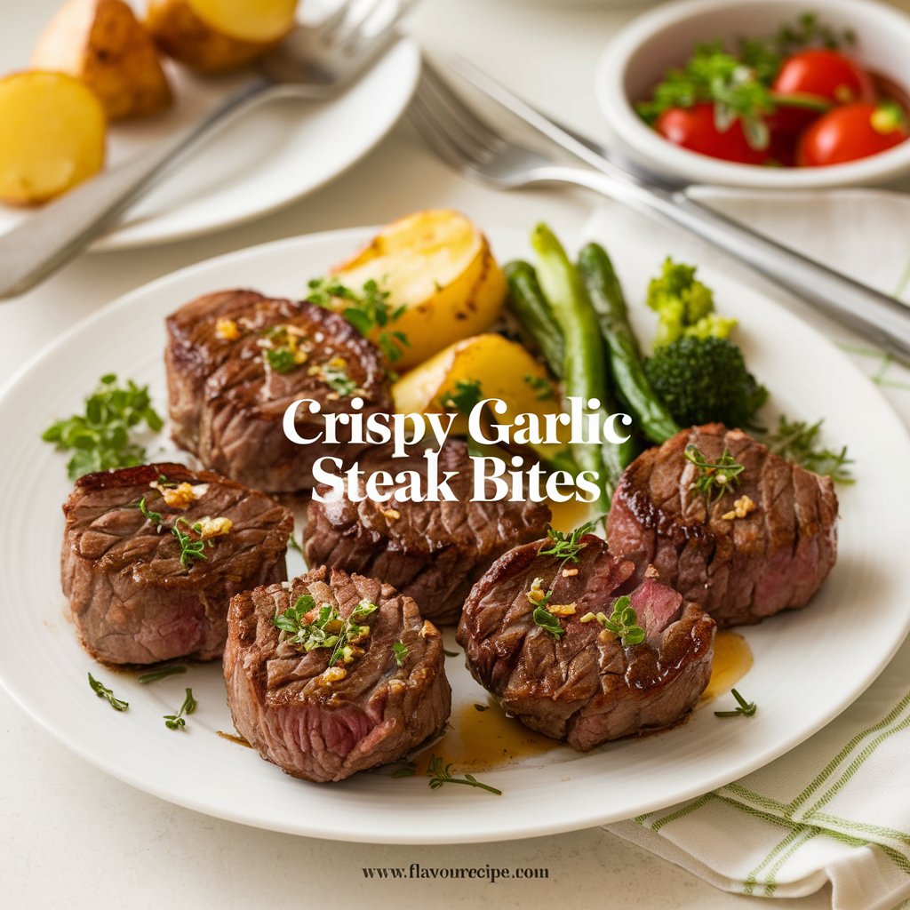 Crispy Garlic Steak Bites: Quick & Easy Dinner Recipe