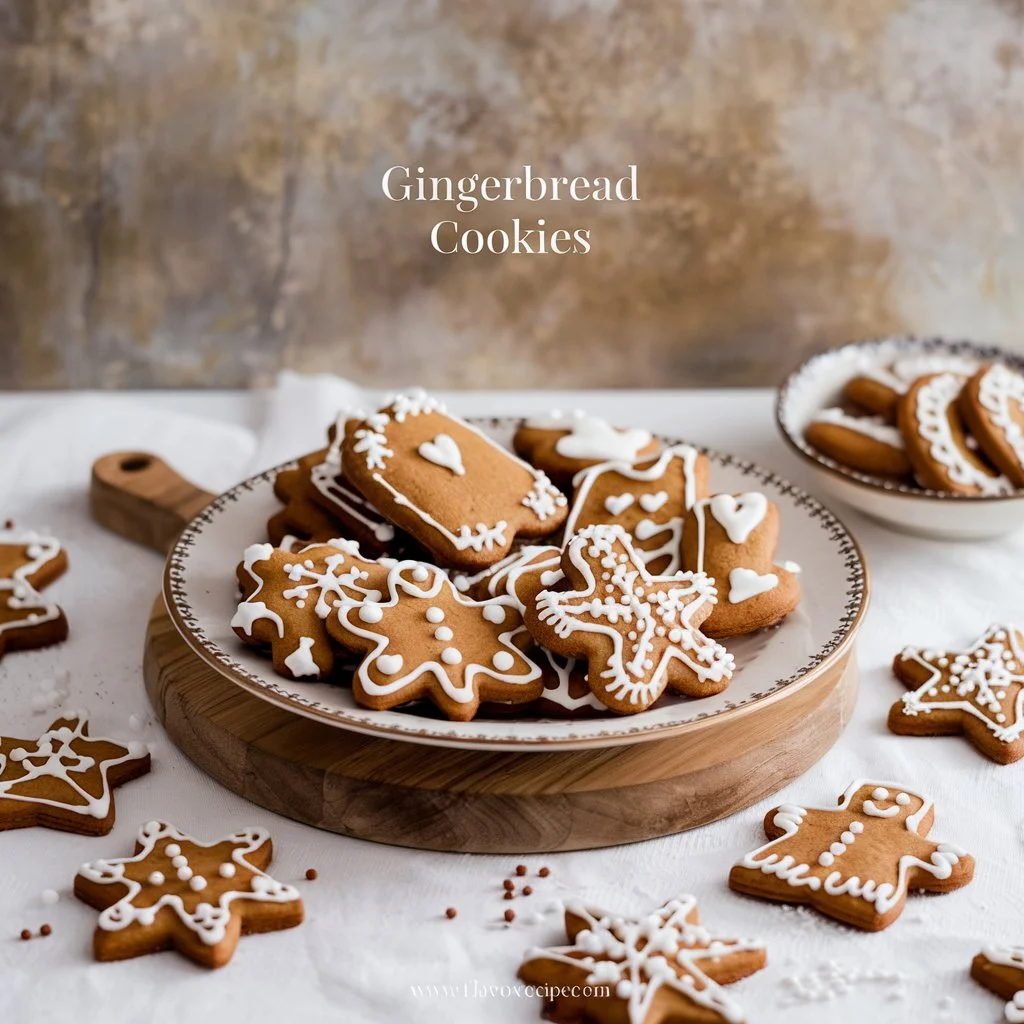 Easy Holiday Gingerbread Cookies: Homemade Spiced Recipe