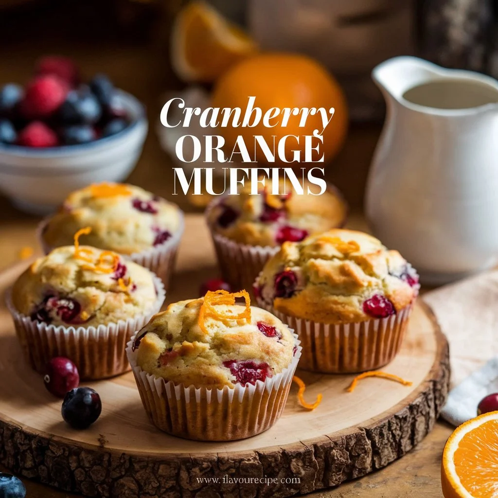 Easy Cranberry Orange Muffins: Perfect Fall Breakfast