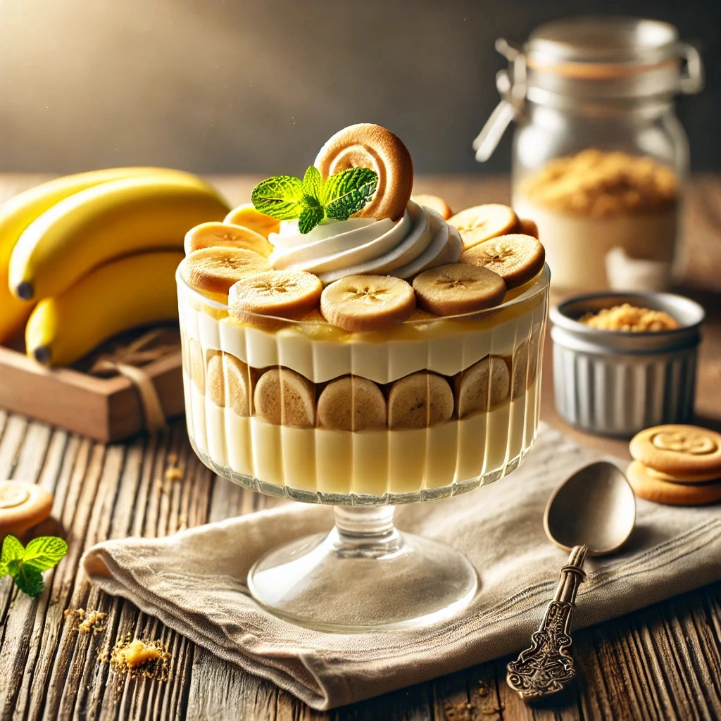 Magnolia Bakery's banana pudding, a beloved and iconic dessert, boasts creamy layers of sweet perfection.