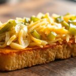 Cheddar-Sauerkraut Toast