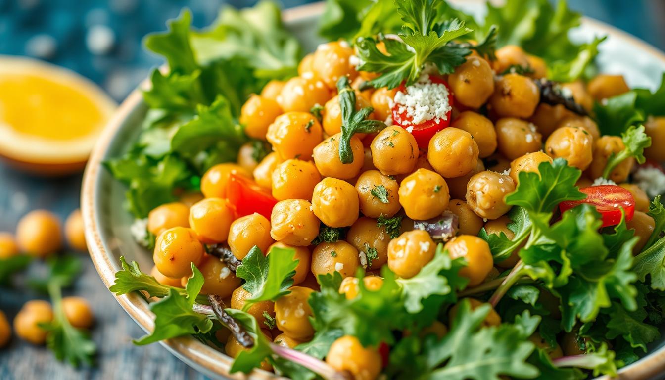 Chickpea Salad With Gim