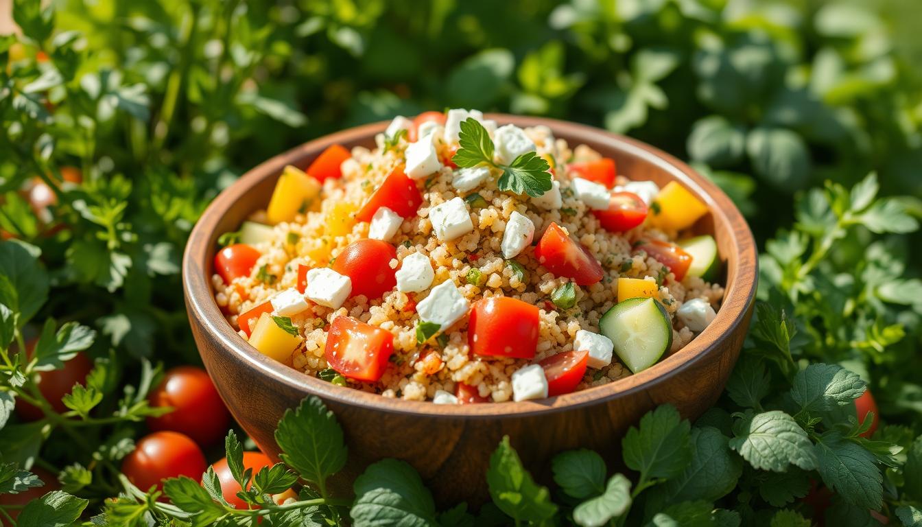 Quinoa, salad, healthy, fresh, protein, veggies, lunch, easy, gluten-free