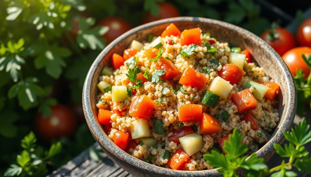 quinoa salad lunch