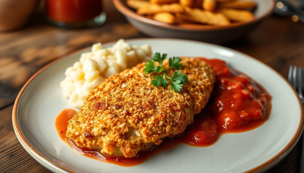 Crispy Chicken Parmesan
